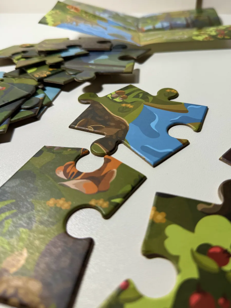 Макси Пазлы для малышей "Лесные жители"