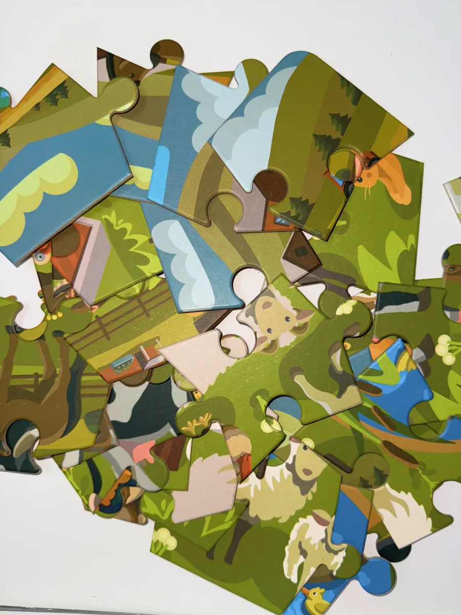 Макси Пазлы для малышей "Ферма"