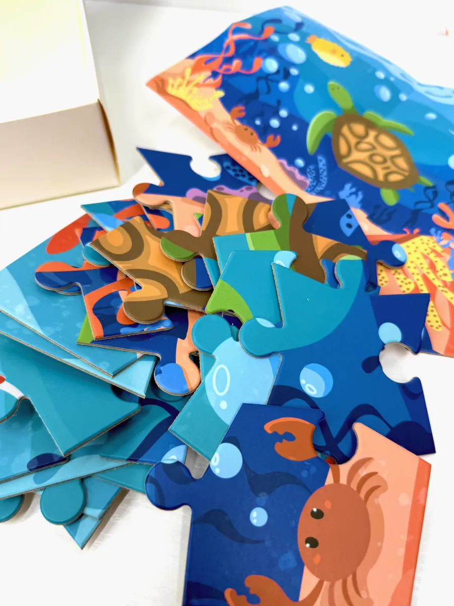 Макси Пазлы для малышей "Морское Царство"