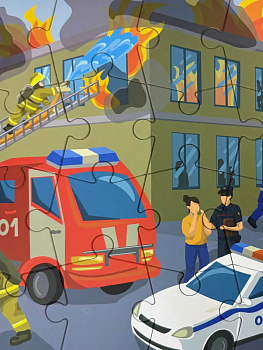 Макси Пазлы для малышей "Службы спасения"